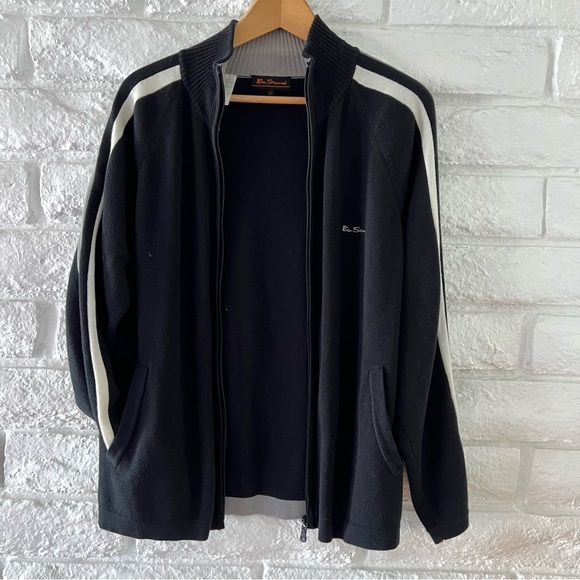 Ben Sherman Zipped Cardigan Sz L - Picture 4 of 4